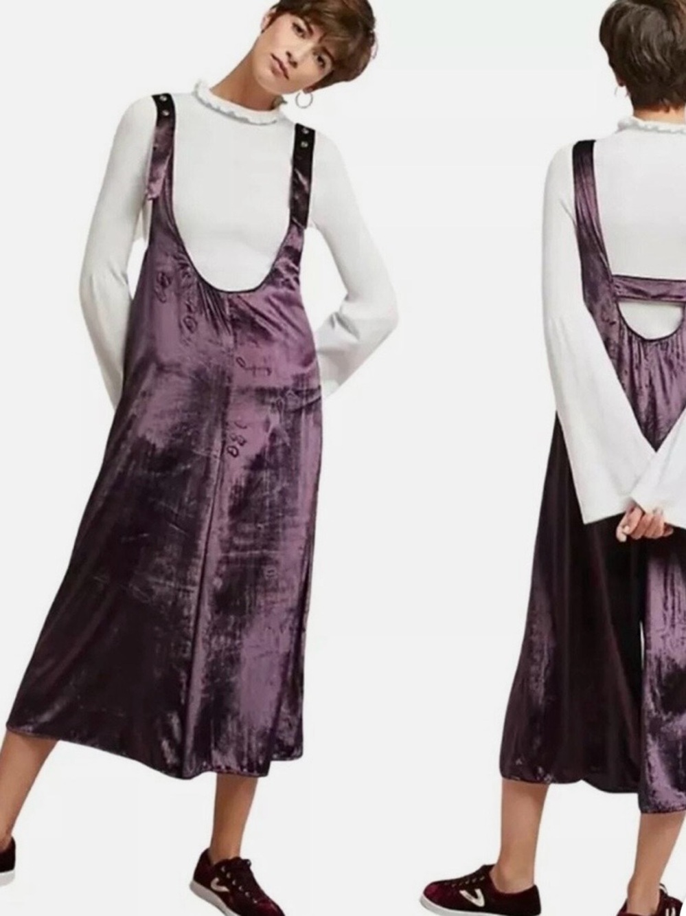 Maeve Velvet Jumpsuit